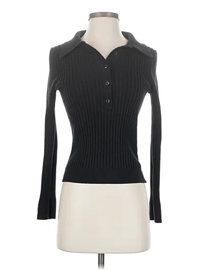 Pre-owned Athleta Turtleneck Sweater In Black