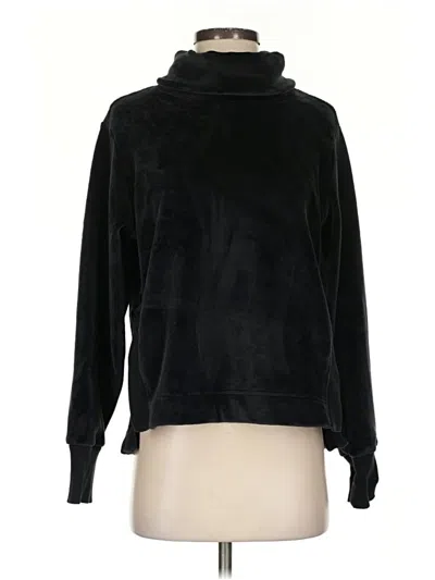 Pre-owned Athleta Turtleneck Sweater In Black