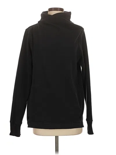 Pre-owned Athleta Turtleneck Sweater In Black