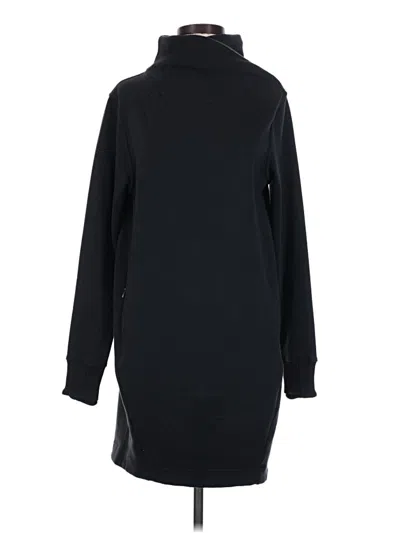 Pre-owned Athleta Turtleneck Sweater In Black