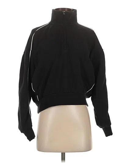 Pre-owned Athleta Turtleneck Sweater In Black