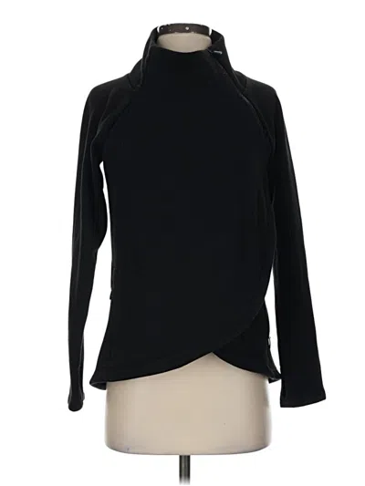 Pre-owned Athleta Turtleneck Sweater In Black