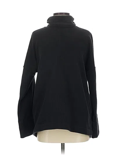 Pre-owned Athleta Turtleneck Sweater In Black