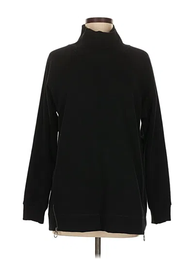 Pre-owned Athleta Turtleneck Sweater In Black
