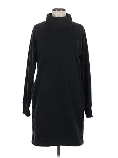 Pre-owned Athleta Turtleneck Sweater In Black
