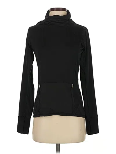 Pre-owned Athleta Turtleneck Sweater In Black