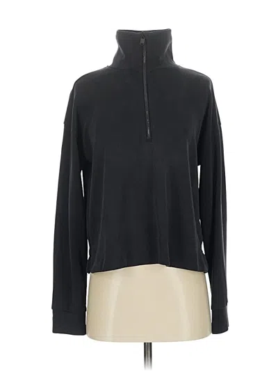 Pre-owned Athleta Turtleneck Sweater In Black