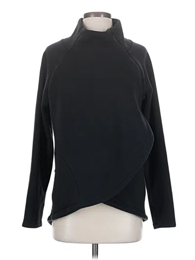 Pre-owned Athleta Turtleneck Sweater In Black