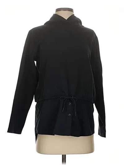 Pre-owned Athleta Turtleneck Sweater In Black