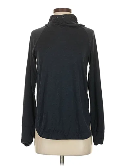 Pre-owned Athleta Turtleneck Sweater In Black