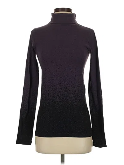 Pre-owned Athleta Turtleneck Sweater In Black
