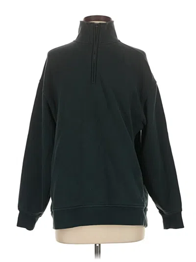 Pre-owned Athleta Turtleneck Sweater In Black