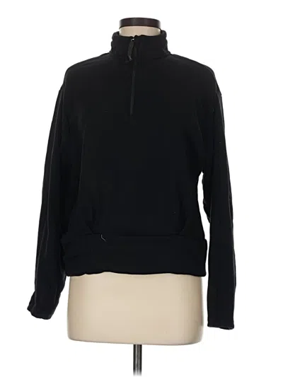 Pre-owned Athleta Turtleneck Sweater In Black
