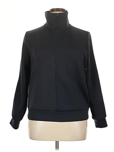 Pre-owned Athleta Turtleneck Sweater In Black