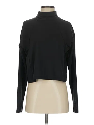 Pre-owned Athleta Turtleneck Sweater In Black