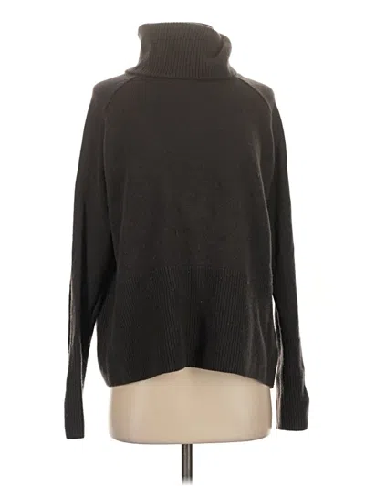 Pre-owned Athleta Turtleneck Sweater In Black