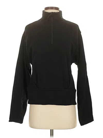 Pre-owned Athleta Turtleneck Sweater In Black
