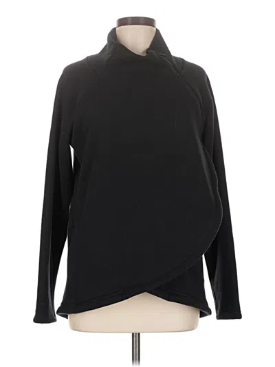 Pre-owned Athleta Turtleneck Sweater In Black