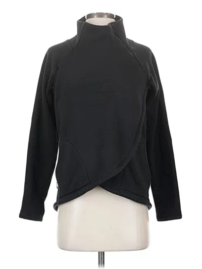 Pre-owned Athleta Turtleneck Sweater In Black