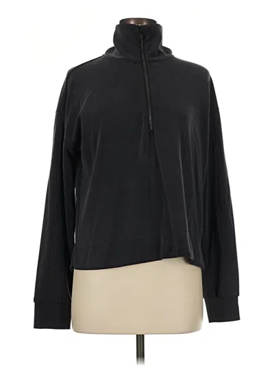 Pre-owned Athleta Turtleneck Sweater In Black