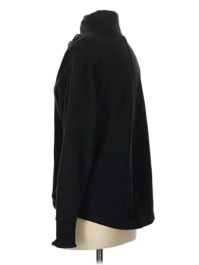 Pre-owned Athleta Turtleneck Sweater In Black