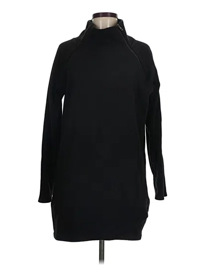 Pre-owned Athleta Turtleneck Sweater In Black