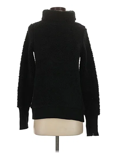 Pre-owned Athleta Turtleneck Sweater In Black