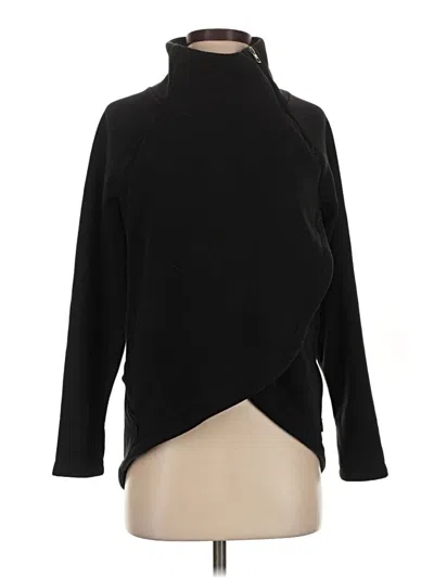 Pre-owned Athleta Turtleneck Sweater In Black