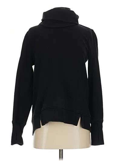 Pre-owned Athleta Turtleneck Sweater In Black
