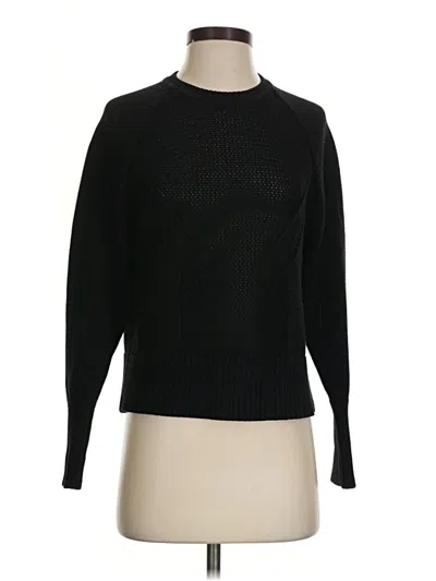 Pre-owned Athleta Turtleneck Sweater In Black