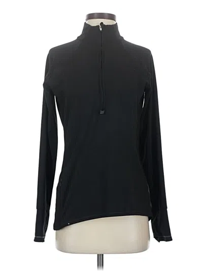 Pre-owned Athleta Turtleneck Sweater In Black