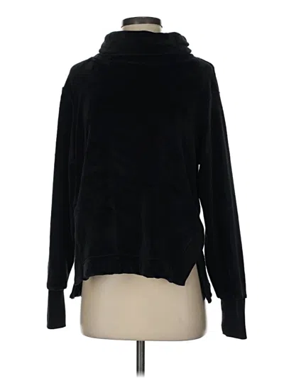 Pre-owned Athleta Turtleneck Sweater In Black