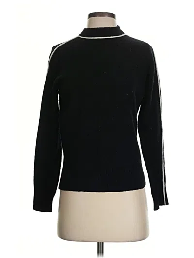 Pre-owned Athleta Turtleneck Sweater In Black