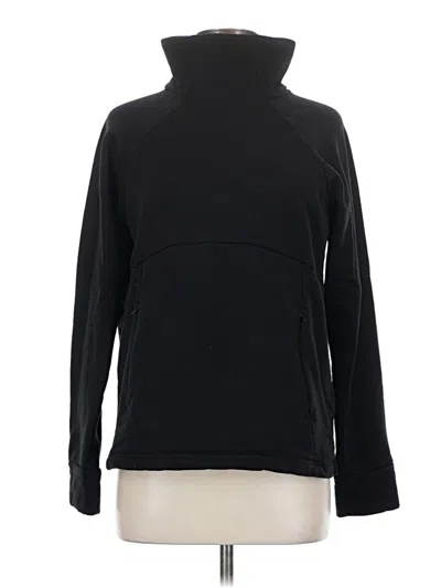 Pre-owned Athleta Turtleneck Sweater In Black