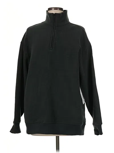 Pre-owned Athleta Turtleneck Sweater In Black