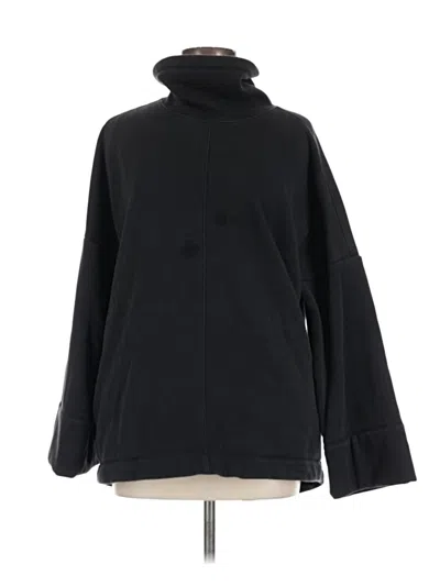 Pre-owned Athleta Turtleneck Sweater In Black