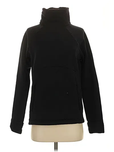 Pre-owned Athleta Turtleneck Sweater In Black