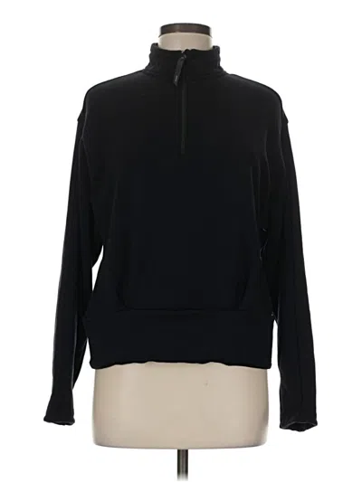 Pre-owned Athleta Turtleneck Sweater In Black