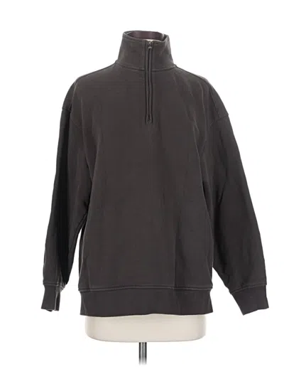 Pre-owned Athleta Turtleneck Sweater In Black