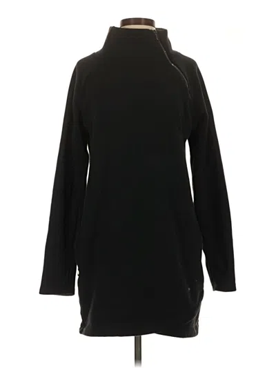 Pre-owned Athleta Turtleneck Sweater In Black