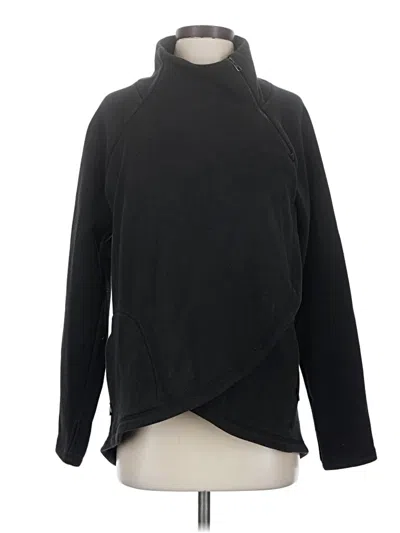 Pre-owned Athleta Turtleneck Sweater In Black
