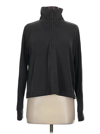 Pre-owned Athleta Turtleneck Sweater In Black