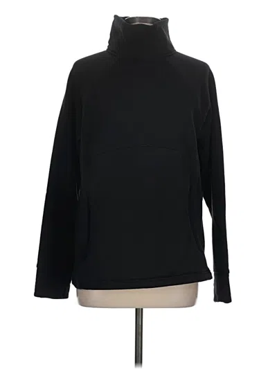 Pre-owned Athleta Turtleneck Sweater In Black