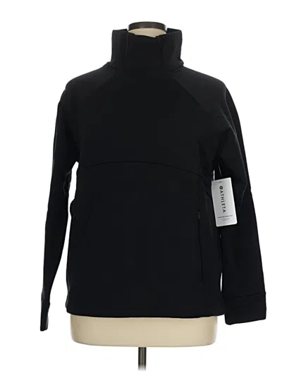 Pre-owned Athleta Turtleneck Sweater In Black