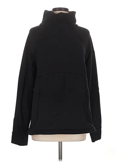 Pre-owned Athleta Turtleneck Sweater In Black