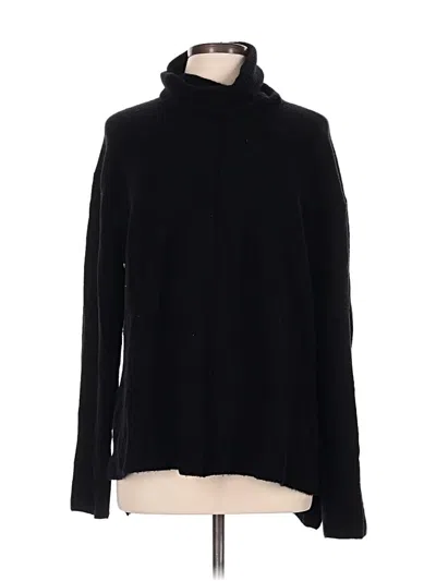Pre-owned Athleta Turtleneck Sweater In Black