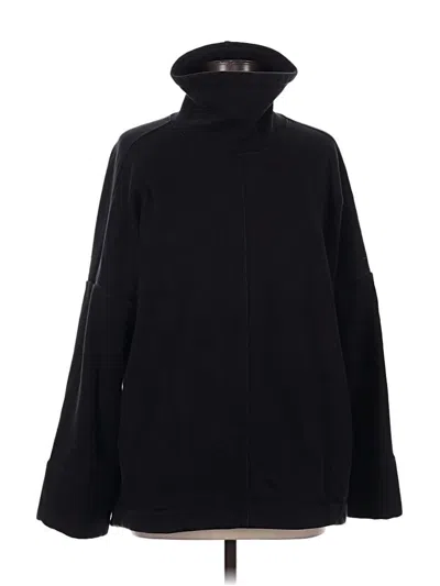 Pre-owned Athleta Turtleneck Sweater In Black