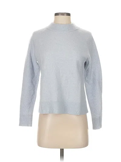 Pre-owned Athleta Turtleneck Sweater In Blue
