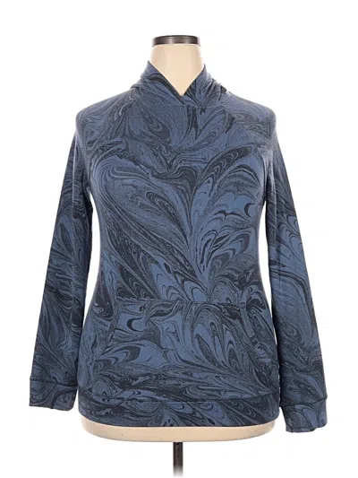 Pre-owned Athleta Turtleneck Sweater In Blue