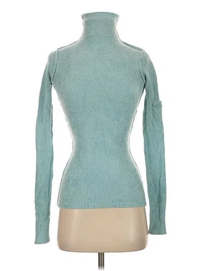 Pre-owned Athleta Turtleneck Sweater In Blue